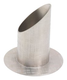 Nickel Plated Candle Holder D 4 cm