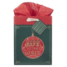 Gift Bag MD Joy to the World Ornament