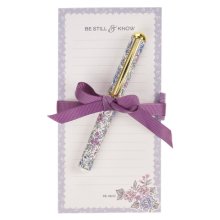 Magnetic Shopping List w/pen Be Still And Know Ps. 46:10