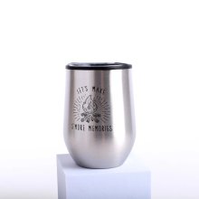 Let's Make S'More Memories Stainless Steel Mug Tumbler 12Oz (350ml)