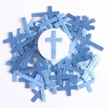 God Answers Prayers Blue Pocket Cross - Pack of 1000