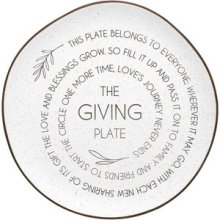 Plate-The Giving Plate-10.5" Ceramic (#88605)