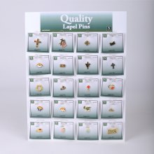 Assorted Lapel Pins - Pack of 60