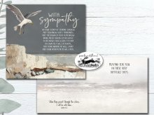 Seagull Sympathy Card