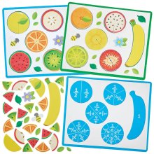 Fruit Segment Fraction Sets (Pack of 2)