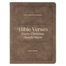 Gift Book Bible Verses every Christian should know