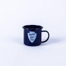 'Explore, Seek, Find' Enamel Camping Mug 12oz (354ml)