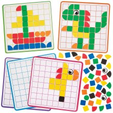 Mosiac Picture Puzzle Kits (Pack of 5)