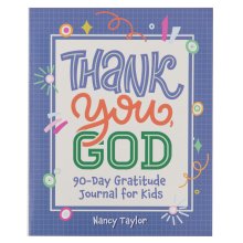 Kid Book Thank you, God! 90 Day Gratitude Journal