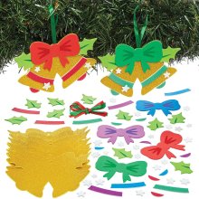 Christmas Bells Mix & Match Decoration Kit (Pack of 8)