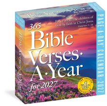 365 Bible Verses-A-Year Page-A-Day® Calendar 2027 : Timeless Words from the Bible to Guide, Comfort, and Inspire