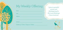 Envelope: My Weekly Offering (Box of 52)