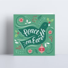Peace On Earth - Christmas Card (Pack of 10)