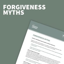 Forgiveness Myths