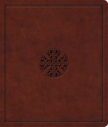 ESV Journaling Bible (TruTone, Brown, Mosaic Cross Design)