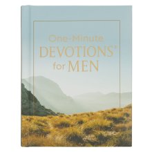 One-Minute Devotions for Men Hardcover