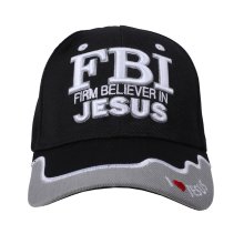 FBI Jesus Black Cap