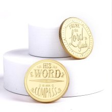 Keepsake Coin Compass