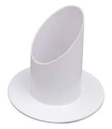 White Candle Holder D 3 cm