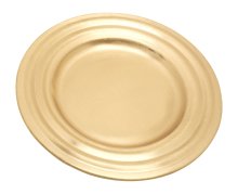 Matt Candlestick Plate D 13 cm