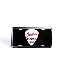 Jesus Picked Me Guitar Pick Design Autotag