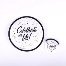 Celebrate With Us Foldable Hand Fan - Pack of 6