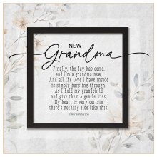 Plaque-Layered Grace-New Grandma (6 x 6)
