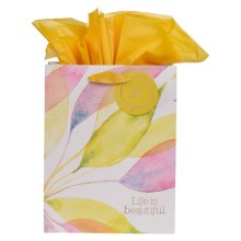 Gift Bag MD Citrus Leaves Beautiful