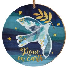 Dove Of Peace Ceramic Christmas Decoration