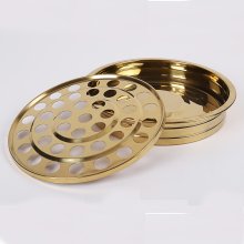 Gold Stainless Steel Communion Cup Tray
