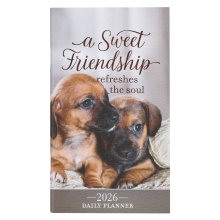 Planner-2026-Sweet Friendship Daily Planner (Proverbs 27:9)-Small