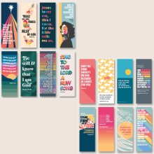 16x Christian Bookmarks