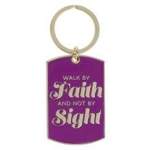 Keychain Walk By Faith 2 Cor. 5:7