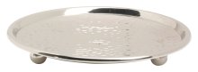 Nickel Plated Candlestick Plate D 12 cm Inside