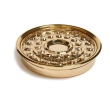 One-Pass Brass Communion Tray and Disc