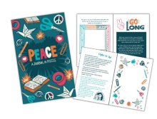 Peace: A Journal in Pieces | Wreck-it Journal