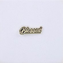Lapel Pin Blessed Gold Pack of 3