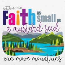 Mustard Seed Seeded Card