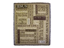 Names Of Jesus Tapestry 150 x 132cm