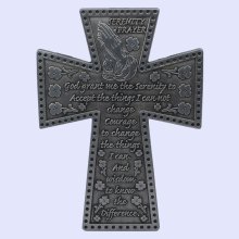 Serenity Prayer Wall Cross