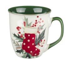Mug Set 2pc Christmas Time Berries