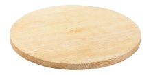 Natural Wood Candle Plate D 10 cm