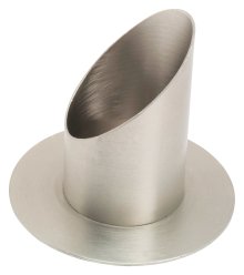 Nickel Plated Candle Holder D 6 cm