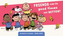 Peanuts Gang 28 Month Planner