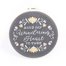Bind My Wandering Heart Embroidery Kit - 20.5cm