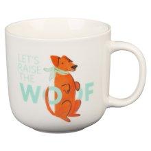 Ceramic Mug Let's Raise the Woof