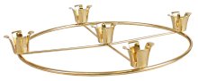 Metal 10 Inch Advent Candle Holder