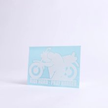 Ride Hard, Pray Harder Auto Vinyl Decal