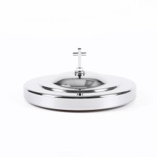 Deluxe Communion Cup Tray Cover Silver
