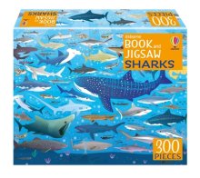 Usborne Book and Jigsaw: Sharks